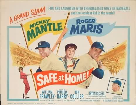 1962 Safe at Home Movie Lobby Card